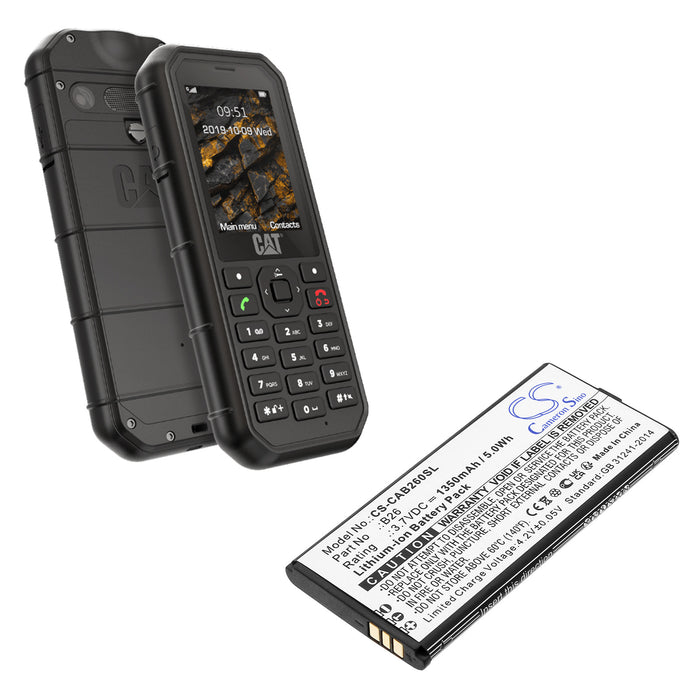 Cardioline B26 Mobile Phone Replacement Battery