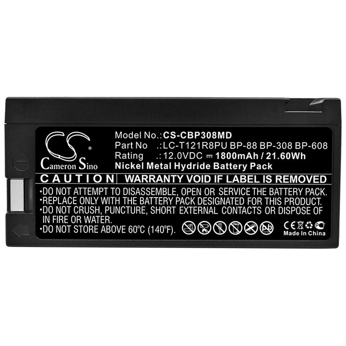 Keller Medical ADVANTAGE ASM 5000 BP88-NXT PRESSMATE ADVANTAGE PRESSMATE ASM500 PRESSMATE NXT Medical Replacement Battery