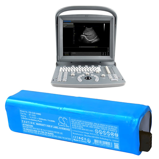 Chison ECO 1 ECO 1 Portable Ultrasound ECO 2 ECO 2 Portable Ultrasound ECO 3 ECO 3 Portable Ultrasound ECO 5 ECO 5 6800mAh Medical Replacement Battery