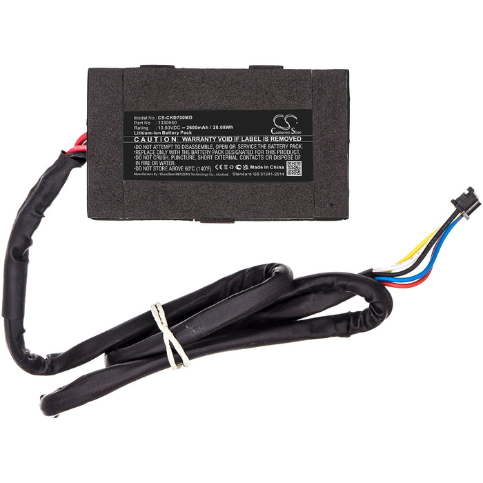Medtronic SCD700 2600mAh Medical Replacement Battery