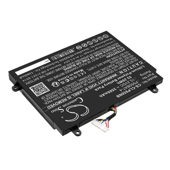 Sager NP8950, NP8952, NP8953, NP8955 Laptop and Notebook Replacement Battery