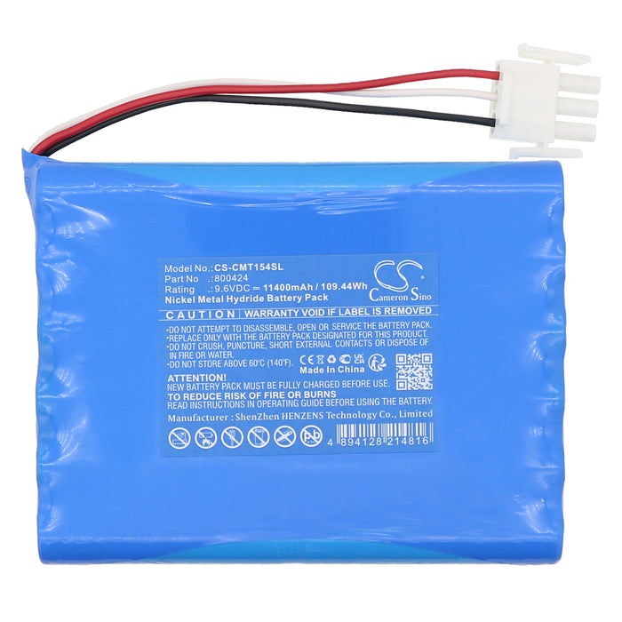 Climet CI-150t CI-152x CI-153 CI-154 CI-155 CI-156 CI-450 CI-450 Portable Particle Counter CI-454 Portable Water Monitoring System Replacement Battery