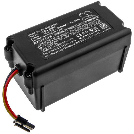 Symbo LASERBOT 650 xBot 5a xBot 5 Pro Vacuum Replacement Battery