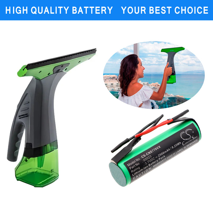 Cecotec 05023 Conga Crystal Clear 770 Vacuum Replacement Battery