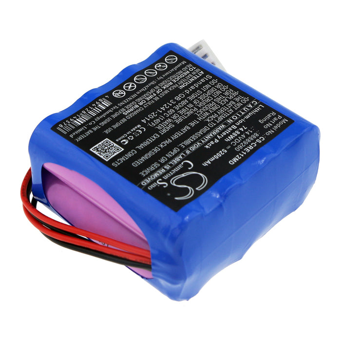 Kelly ECG-1112 ECG-1112L ECG-1201 Medical Replacement Battery