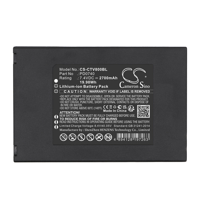 Centerm K9, V8 Payment Terminal Replacement Battery