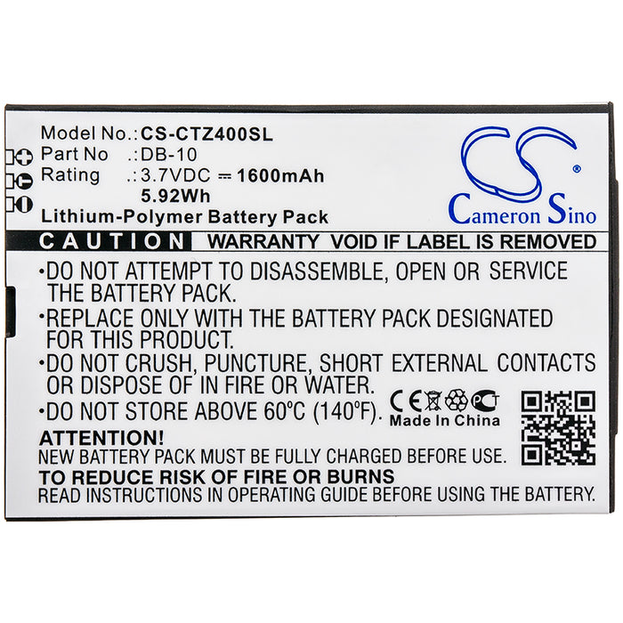 Canon Wordtank Z400 Wordtank Z410 Wordtank Z800 Wordtank Z900 Dictionary Replacement Battery