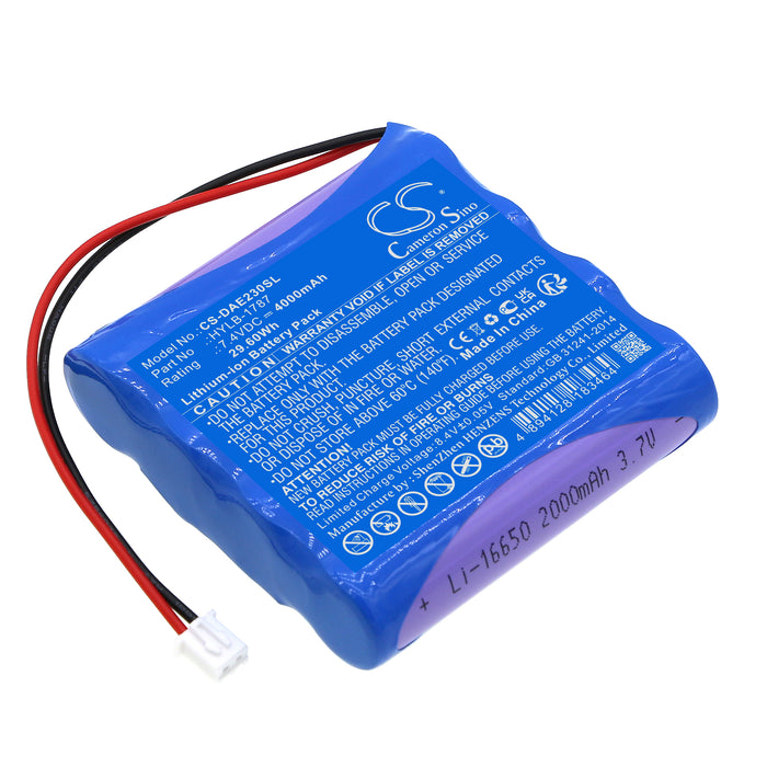 Deviser AE2300 AE2300H AE2300L Survey Multimeter and Equipment Replacement Battery