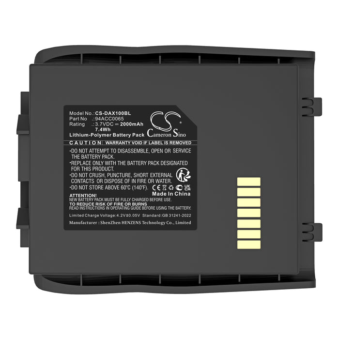 Datalogic LYNX Barcode Replacement Battery