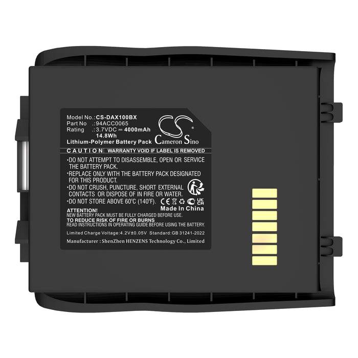 Datalogic LYNX Barcode Replacement Battery