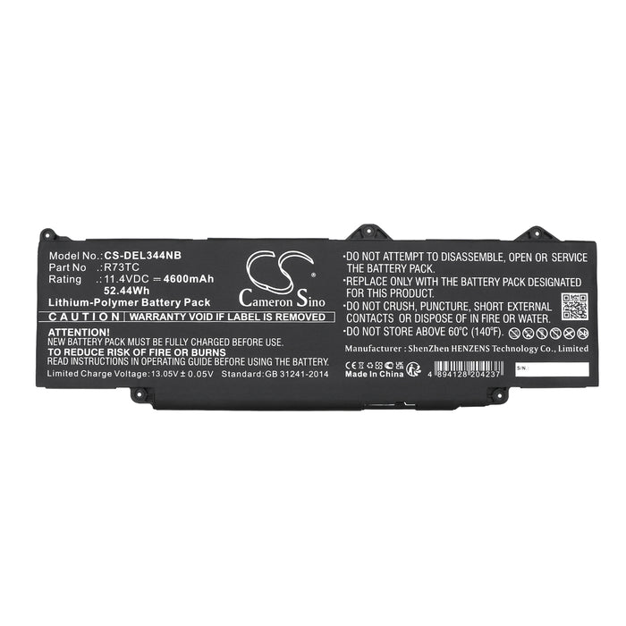 Dell Precision 3480 Precision 3590 Latitude 3440 2023 Precision 3490 Precision 3580 Laptop and Notebook Replacement Battery