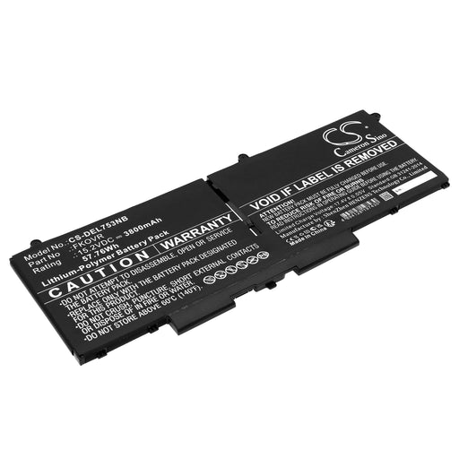 Dell Latitude 5330, Latitude 7330, Latitude 7430, Latitude 7530 Laptop and Notebook Replacement Battery