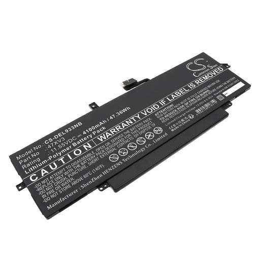 Dell Latitude 9330 Latitude 9330 2-in-1 Latitude 9330 4JG2Y Latitude 9330 6W5R4 Latitude 9330 V2KRT Laptop and Notebook Replacement Battery