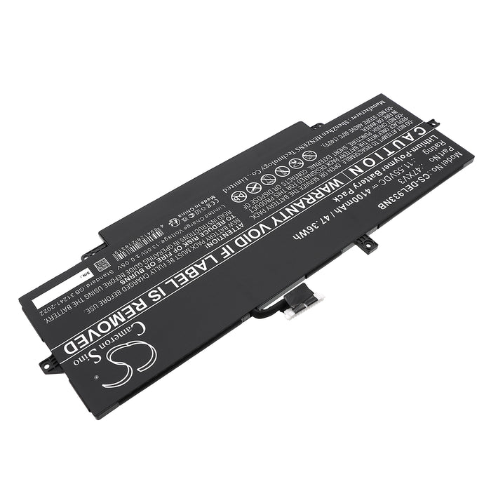 Dell Latitude 9330 Latitude 9330 2-in-1 Latitude 9330 4JG2Y Latitude 9330 6W5R4 Latitude 9330 V2KRT Laptop and Notebook Replacement Battery