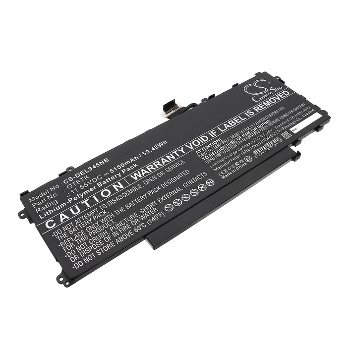 Dell Latitude 9440 2-in-1 Latitude 9450 2-in-1 Laptop and Notebook Replacement Battery