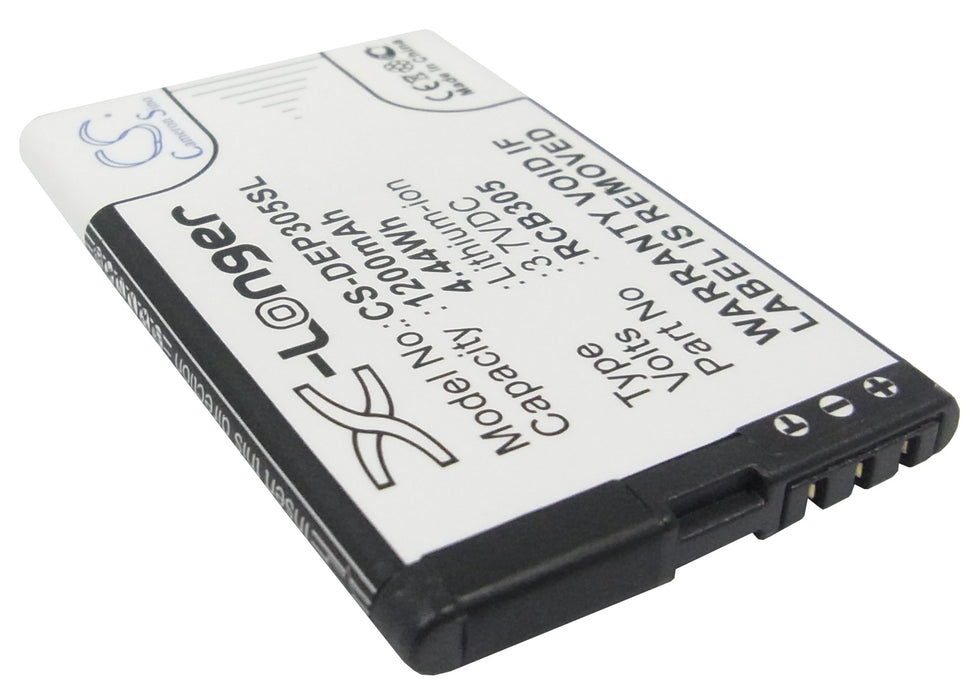 Bea-fon SL215 SL215 EU100W SL215 EU100B SL205 SL205EU_001BS SL200 SL200_EU001 S35i S40 Mobile Phone Replacement Battery
