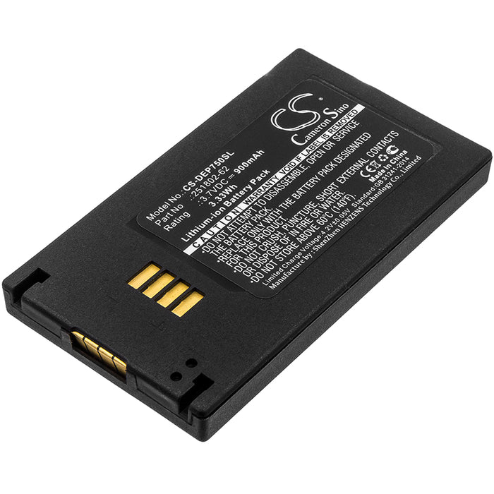 Spare 1128 UHF Reader,1153 900mAh Barcode Replacement Battery