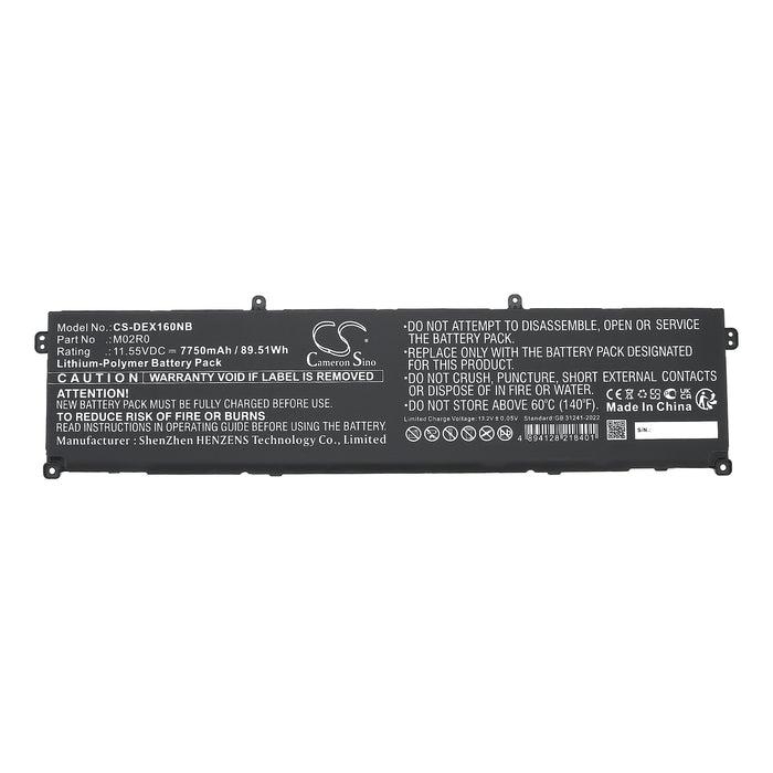 Dell Alienware X16 Alienware X16 R1 Laptop and Notebook Replacement Battery