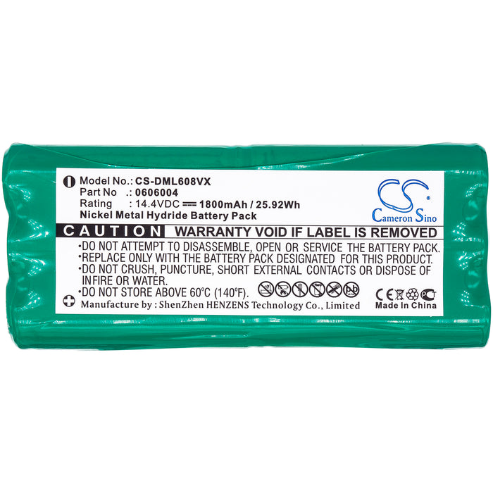 Dirt Devil M607 Spider,M607 Spider wie,M612 Spider wie,Fusion,Libero,M610,M611,M612 Spider,Puck,Spider,M610 TRENDYROT,M611  Vacuum Replacement Battery