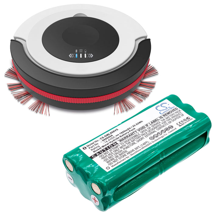 Dirt Devil M607 Spider,M607 Spider wie,M612 Spider wie,Fusion,Libero,M610,M611,M612 Spider,Puck,Spider,M610 TRENDYROT,M611  Vacuum Replacement Battery