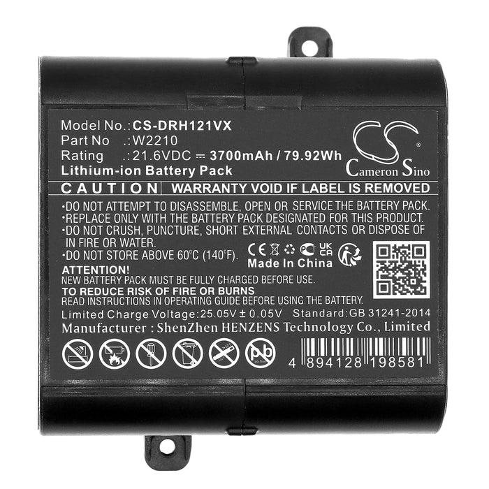 Dreame H12, H12 Pro, H12 Pro Plus, H13 Pro, H13 Pro Plus Vacuum Replacement Battery