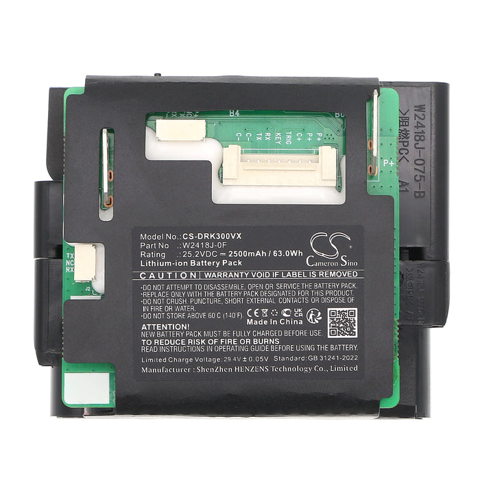 Dreame Mova K30 Mova K30 Pro Vacuum Replacement Battery