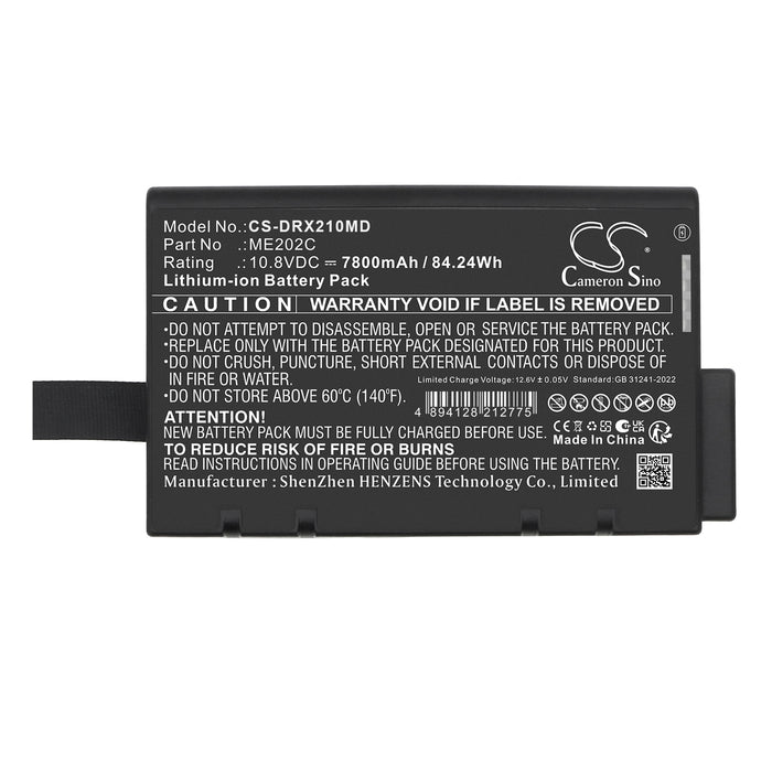Drager Oxylog 2000 Plus,Oxylog 2000+ Medical Replacement Battery