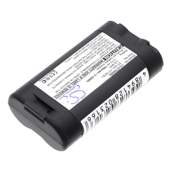 Casio DT-900,DT-900M,DT-900M50,DT-900M50E,DT-900M51,DT-923,DT-923LI,DT-900M51E,DT-930,DT-923LIB Barcode Replacement Battery