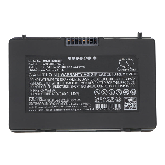 Divoom DT361AM DT361DM DT361AD Tablet Replacement Battery