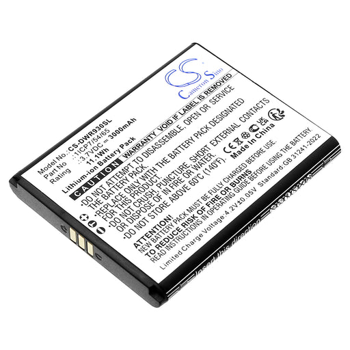 Dejavoo DWR-930M Hotspot Replacement Battery