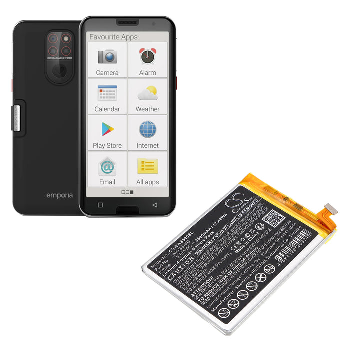 ELCA Smart 5 Smart.5 EMS5 Mobile Phone Replacement Battery