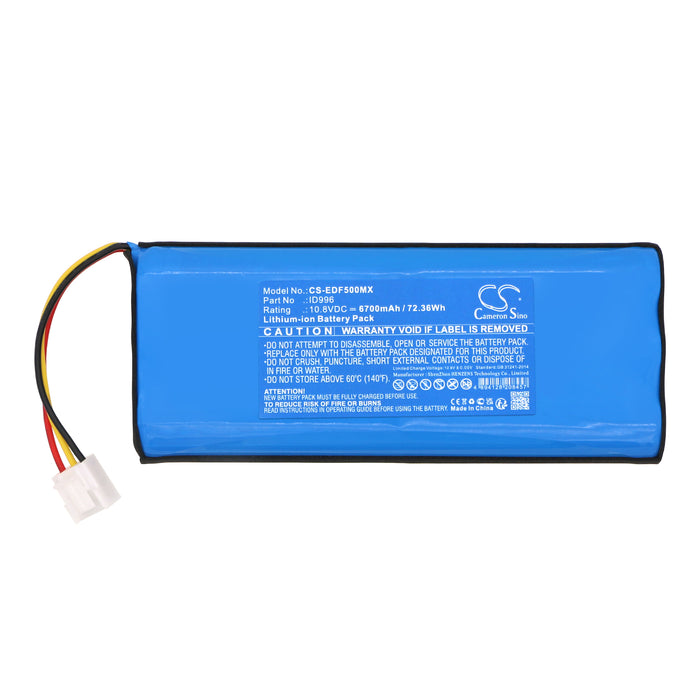 EDAN X12 F15 6700mAh Medical Replacement Battery