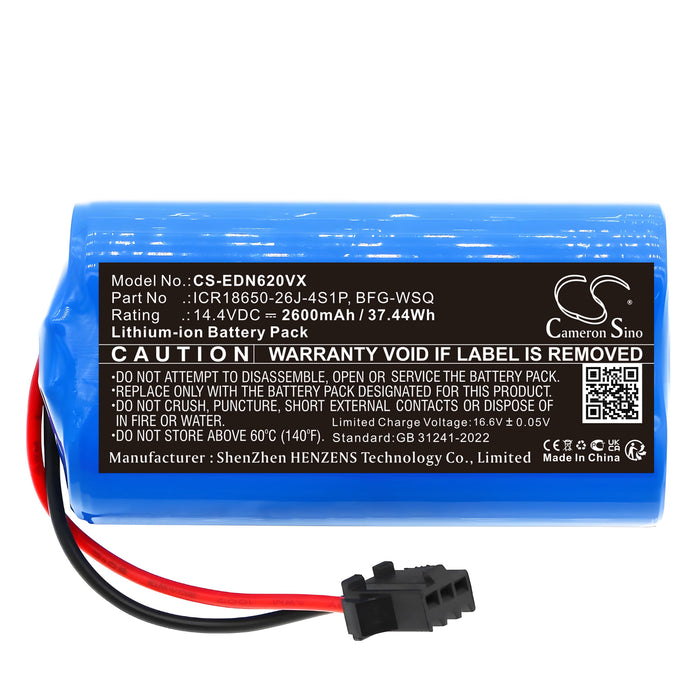 Eufy G30 Verge RoboVac 11 RoboVac 11C RoboVac 11S RoboVac 11S Max RoboVac 11S Plus RoboVac 12 RoboVac 15C RoboVac 1 2600mAh Vacuum Replacement Battery
