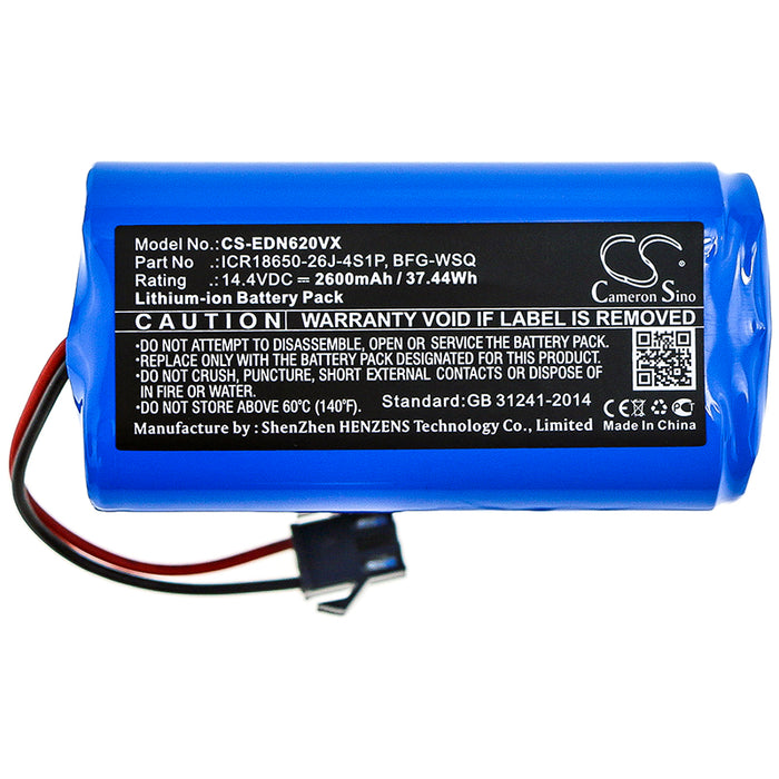 Liectroux X5S 2600mAh Vacuum Replacement Battery