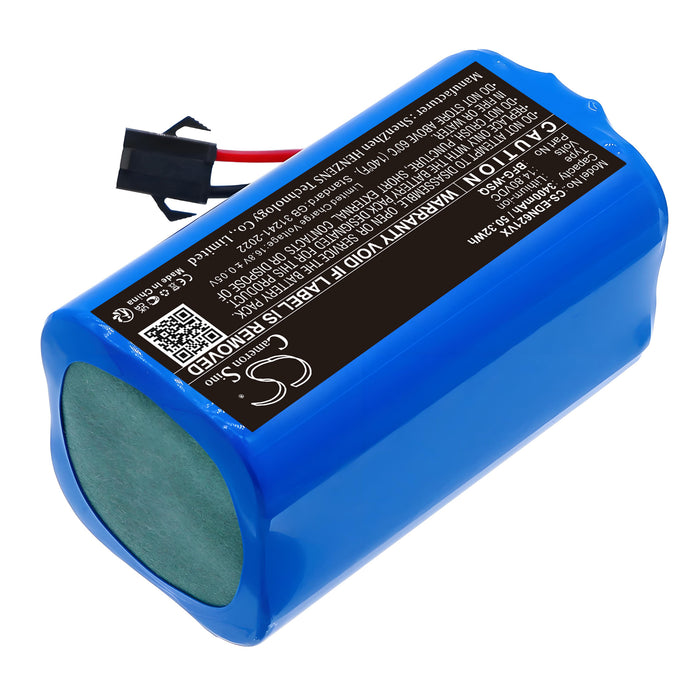 RoboJet RJD3A 3400mAh Vacuum Replacement Battery