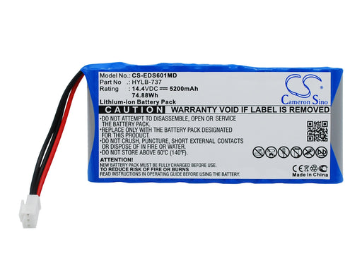 Edan SE-12,SE-601,SE-1202 ECG Medical Replacement Battery