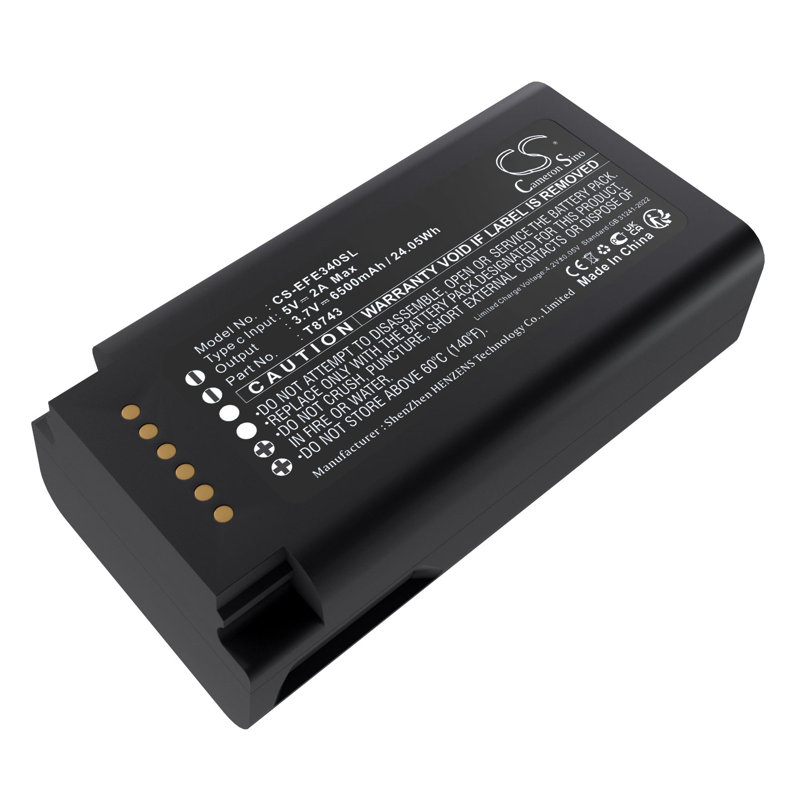 【ワンオーナー】eufy Security Camera 180日バッテリー Eufy Video Doorbell E340 Security System Replacement Battery