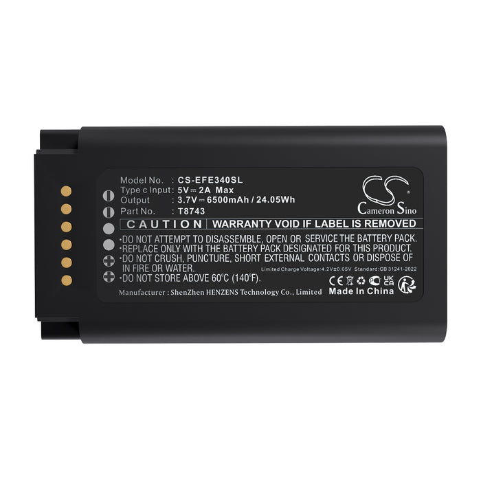 Eufy Video Doorbell E340 Security System Replacement Battery