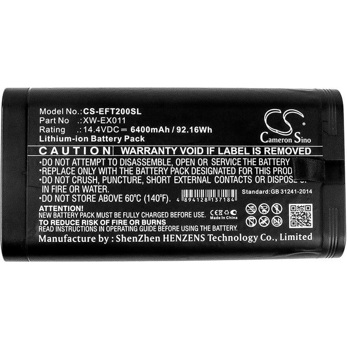 Exfo FTB-2 FTB-500 FTB-1v2-PRO-HPDC FTB-2-PRO FTB-4-PRO MAX-890Q FTB-200 Survey Multimeter and Equipment Replacement Battery