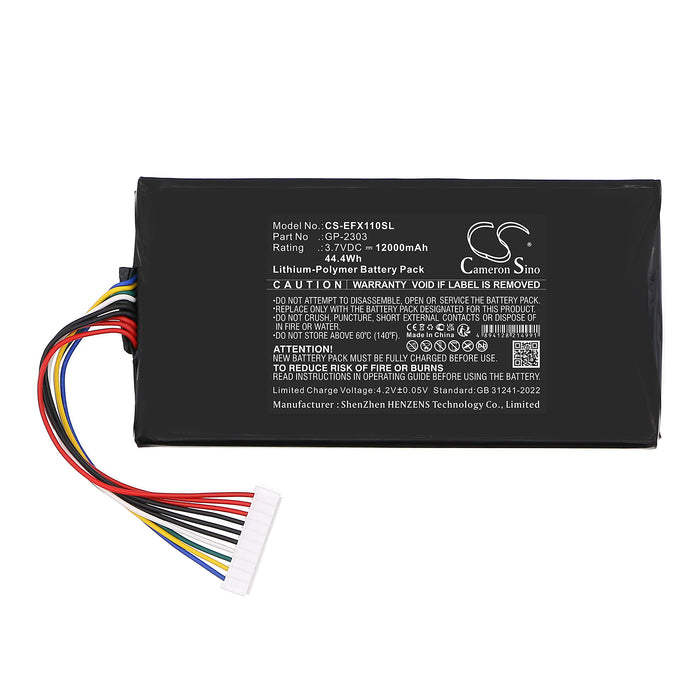 Exfo EX10 10G Ethernet Tester Survey Multimeter and Equipment Replacement Battery