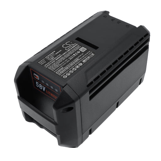 AEG 58V Blower Cordless, 58V Brushcutter Cordless, 58V Chainsaw 18in Cordless,58V Lawn Mower 21in SP Cordless, 3000mAh Garden Tool Replacement Battery