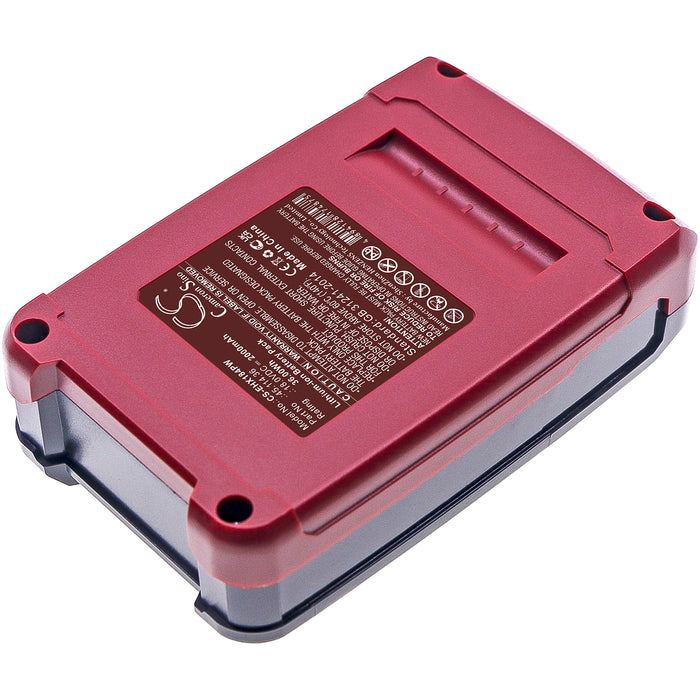 Kraftixx KX-RS 18 Li Solo KX-AHS 1858 Li Solo KX-AKS 1825 Li Solo KX-ARM 3637 Li KX-AHE 1820 Li Solo KX-AS 18 L 2000mAh Power Tool Replacement Battery