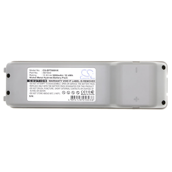 Euro Pro Shark SV800,Shark SV800C,Shark VX63,XBT800,XBT800W,Shark SV800CH Vacuum Replacement Battery