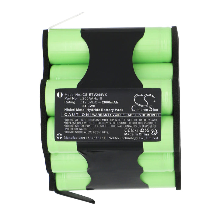 ETA 2442 Verto 2442 90002 2442 90000 2442 90001 Vacuum Replacement Battery