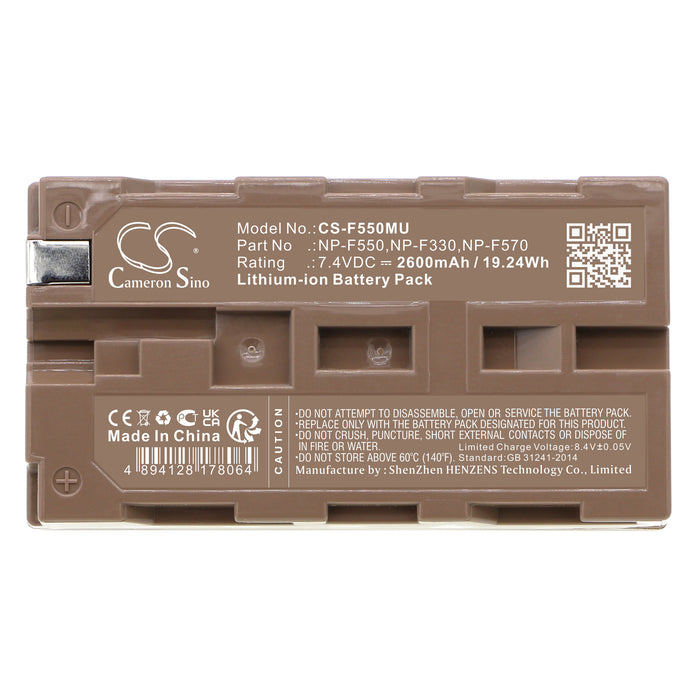 Atomos Ninja 10-bit DTE field recorder Camera Replacement Battery