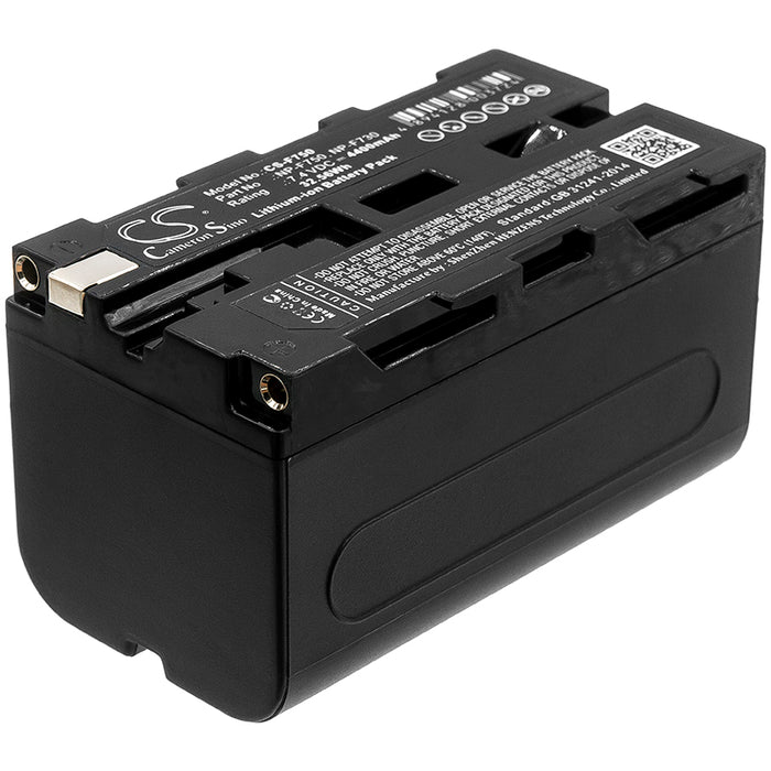 Blackmagic Design Video Assist 12G HDR monitor 4400mAh Camera Replacement Battery