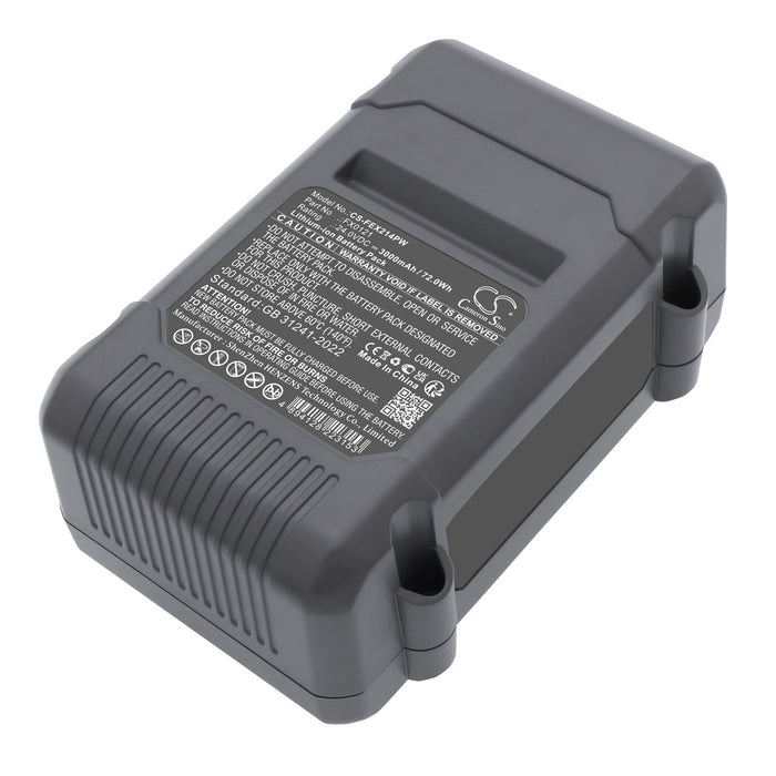Flex FX1431A,FX2141R,FX2141-Z,FX2241-Z,FX2471,FX3171A-Z,FX4111,FX4111-Z 3000mAh Power Tool Replacement Battery