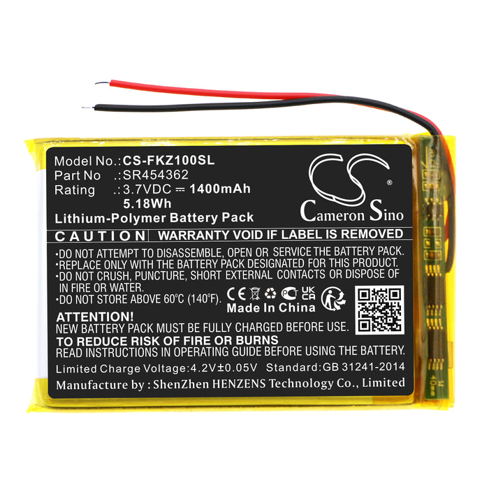 Milink 7 in. AV player & navigation,GPS-K146 GPS Replacement Battery
