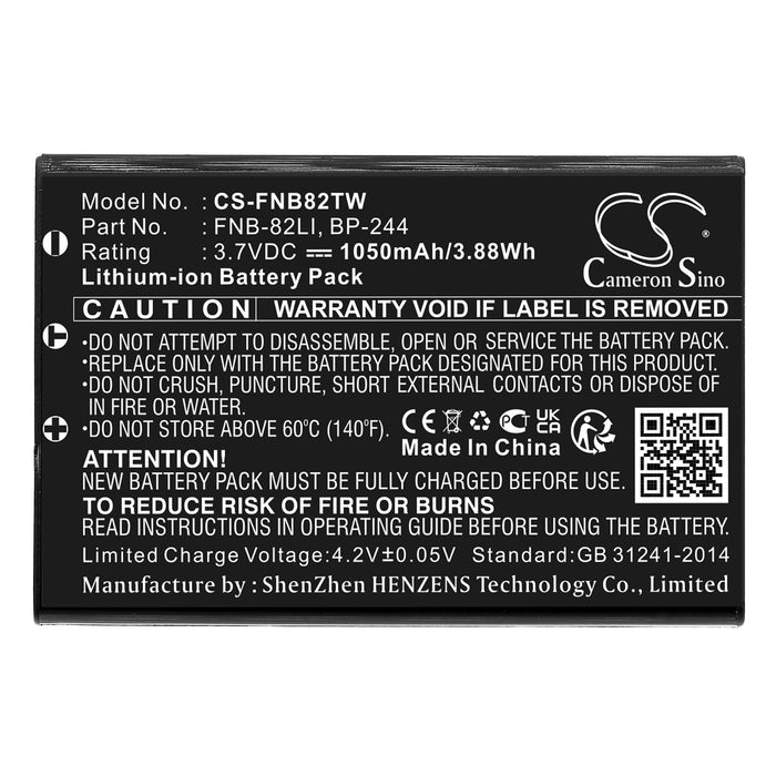 Intek KT-950EE,LN-950 Two Way Radio Replacement Battery