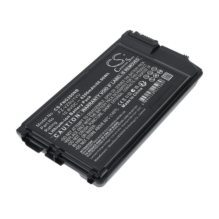 Panasonic FZ-G2D, FZ-G2E, FZ-G2K, Toughbook FZ-G2D,Toughbook FZ-G2E, Toughbook FZ-G2K,Toughbook G2 Laptop and Notebook Replacement Battery